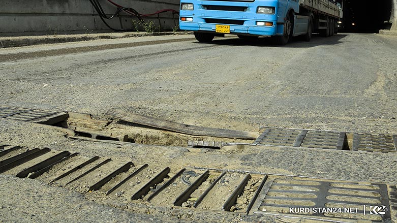 به‌ وێنه‌.. ڕۆژ دوای ڕۆژ تونێلی ده‌ربه‌ندیخان مه‌ترسیدارتر ده‌بێت